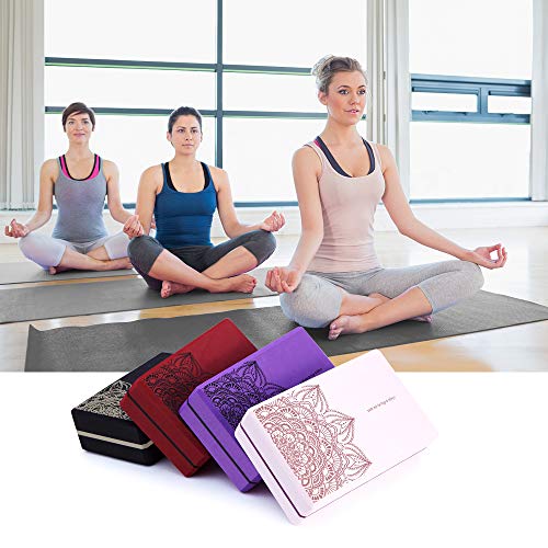 Haining Yoga Blocks (Set of 2) High Density EVA Foam