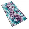 Sports Microfiber Towel - Quick-Dry, Large Tie-Dye Yoga and Beach Towel with Carrying Bag for Gym, Travel & Outdoor Adventures!