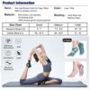 Hylaea Yoga Socks for Women with Grip, Non Slip