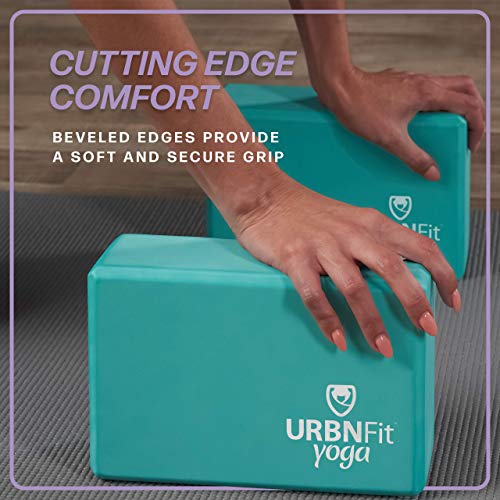 URBNFit Yoga Block - 1PC - Moisture Resistant High Density