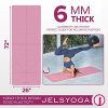 JELS Yoga Mat Double-Sided Non Slip, SGS Certified TPE Material
