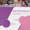 Align Your Practice: Non-Slip Yoga Mat with Alignment Lines
