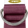 Yoga Belt Strap with Adjustable D-Ring Buckle