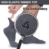 Anti-Skid Socks With Grips Non Slip Socks Ideal For Pilates