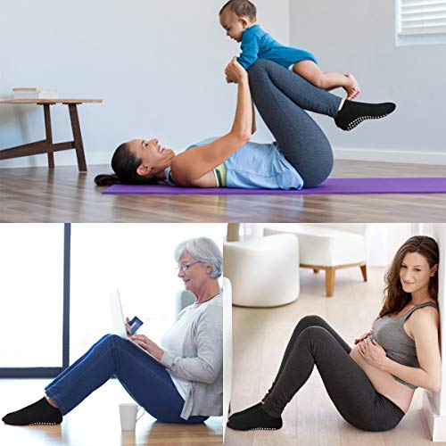 51uQE5J7IFL.SL1500 Yoga Socks for Women Non-Skid Socks