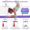 GISALA TPE Yoga Mat Fitness for Yoga (Blue)