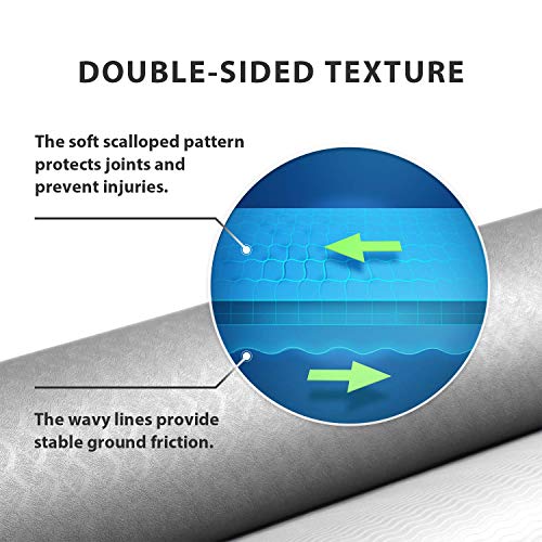 51uu1vnvRlL YUNMAI TPE Yoga Mat Premium 1/4 Double-sided