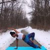Clever Yoga Longer and Wider High Density TPE Yoga Mat