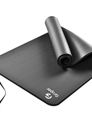 Gruper Thick Yoga Mat Non Slip, Large Size 72