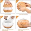 Diffusers for Essential Oils, 400ml Ultrasonic Essential Oil Diffuser