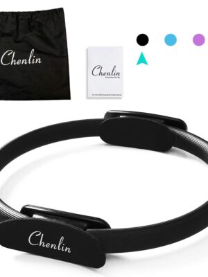 Unbreakable Fitness: Chenlin Pilates Ring with Dual Grip Handles for Toning and Sculpting Thighs, Abs, and Legs.