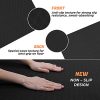 Large Yoga Mat for Pilates Stretching Home Gym Workout