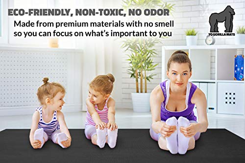 51vKZaxiQSL Premium Large Non-Slip Yoga Mat for Home and Gym Flooring