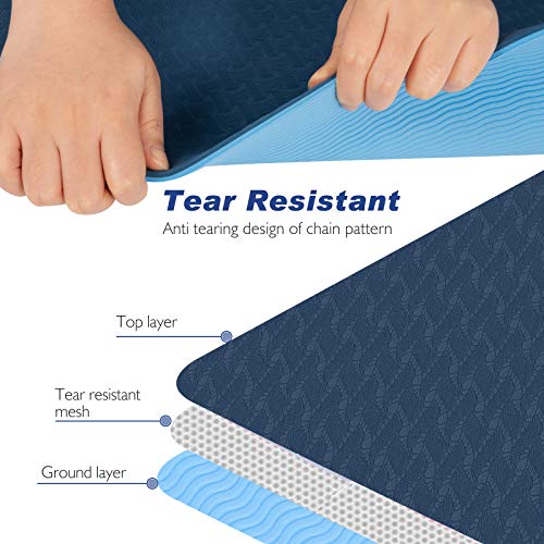 51vfR7Aw1LL TOPLUS Classical Yoga Sets - Includes 1 TPE Yoga Mat
