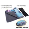 Yoga Mat Towel Non-Slip – Artic Breeze - Ultra Soft Super Absorbent
