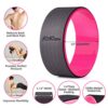 AOAOGYM Yoga Wheel Back Wheel，for Back Pain