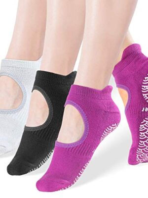 Yoga Socks for Women Non Slip Socks with Grips