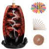 SOLEJAZZ Backflow Incense Burner Waterfall