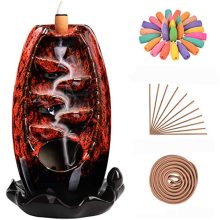 SOLEJAZZ Backflow Incense Burner Waterfall