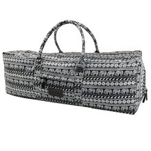 Kindfolk Yoga Mat XL Duffel Bag Extra Large Patterned Canvas