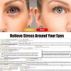 Moist Heated Eye Mask Silk Eye Shade with Lavender Flaxseed
