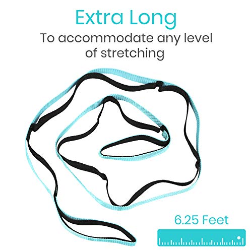 51x8ZmVHkHL.SL1500 Vive Stretch Strap - Leg Stretch Band to Improve Flexibility