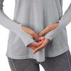 Bestisun Womens Long Sleeve Yoga Tops Workout Shirts