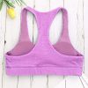 Women's Longline Sports Bra - Padded Workout Crop Tank Top for Stylish and Supportive Exercise
