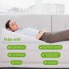 FitPlus Bed Wedge, Premium Wedge Pillow Memory Foam