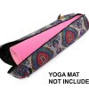 FREMOUS Yoga Mat Bag – Full Zip Design for Easy Mat Storage and Stylish Patterns