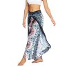 Pants Wide Leg Palazzo Slit Yoga