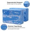Yoga Journey with ADRIMER Yoga Blocks 2 Pack and Strap - Achieve Stability and Flexibility Anywhere