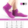 Non-Slip Yoga Socks for Ultimate Home Workouts - Enhance Stability and Comfort with Anti-Slip Grips