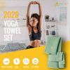 Yoga Mat Towel and Hand Towel as a Combo Set