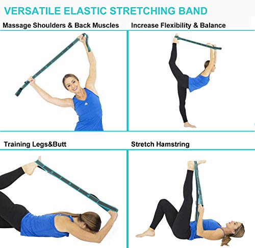 Stretch Band Strap for Yoga Physical Therapy Dance Workout