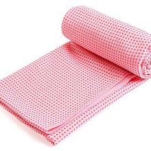 Pro Impact Pink Yoga Towel