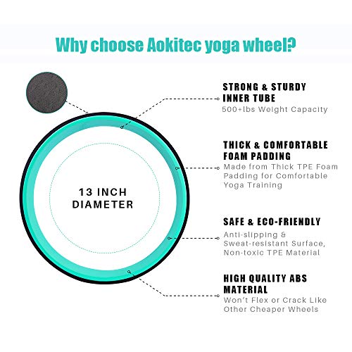 Yoga Wheel stretching and back pain relief