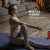Yoga Mat with Carrying Non Slip 1/4 Inch Thick Eco Friendly