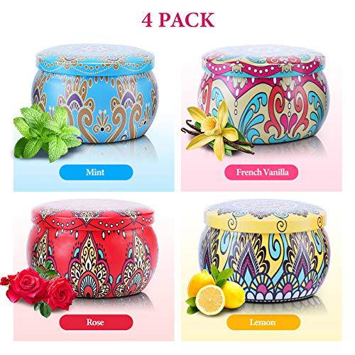51znqTtakvL Yoga Scented Candles Natural Soy Wax with Natural Essential Oil