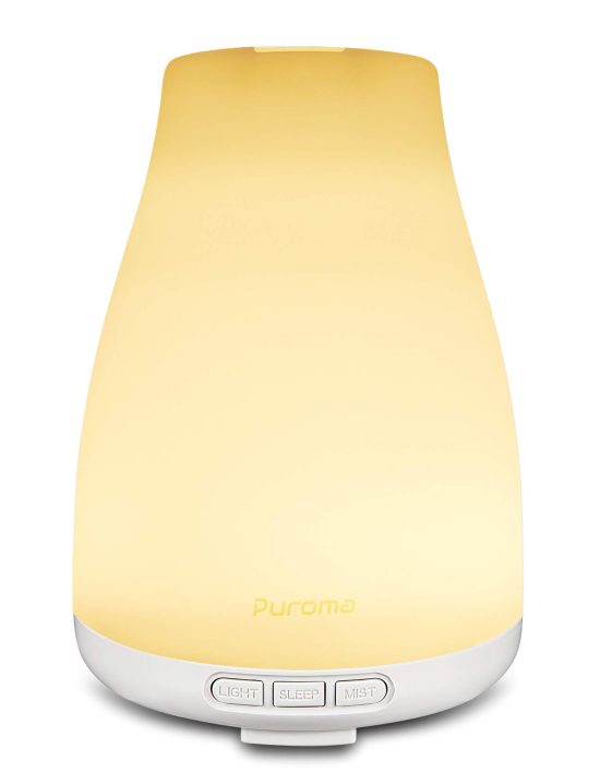 Puroma Upgrade Essential Oil Diffuser with Sleep Mode