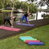 Clever Yoga Mat Non Slip - Longer And Wider Than Other Exercise Mats