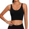 Lemedy Women Sports Bra Longline Crop