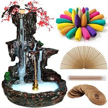Jutoe Incense Backflow Burner,Waterfall Incense Holder