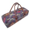 Boence Yoga Bag, Printed Canvas Large Yoga Mat Tote Bag