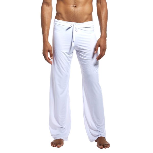 Lu's Chic Men's Loose Sleep Pants Long Loungewear