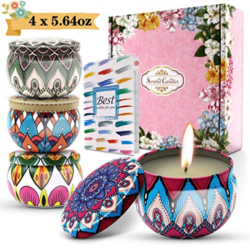 Large Size Scented Candles Gifts Set for Women