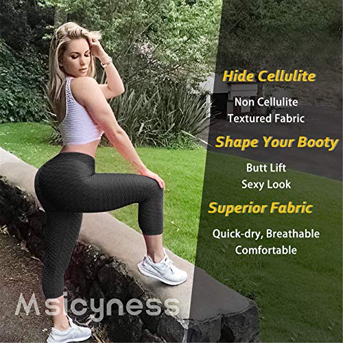 61Q6iAuLcOL Msicyness Women's High Waist Yoga Pants