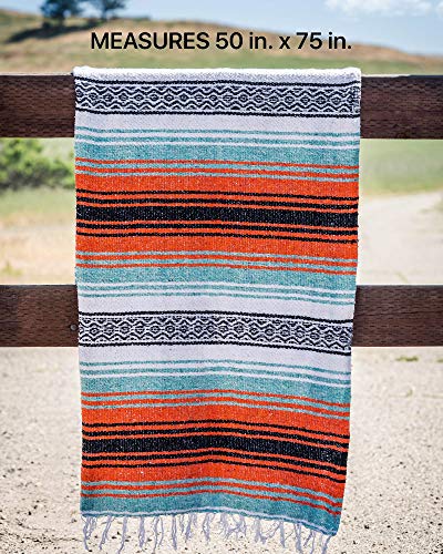 61T32KeSpGL Authentic Mexican Blanket - Beach Blanket