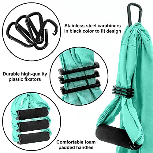Yoga4You Aerial Yoga Swing Set - Yoga Hammock Swing