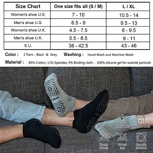 61Zc00cSFdL SureGrip Unisex Anti-Skid Socks: Confidence in Every Move